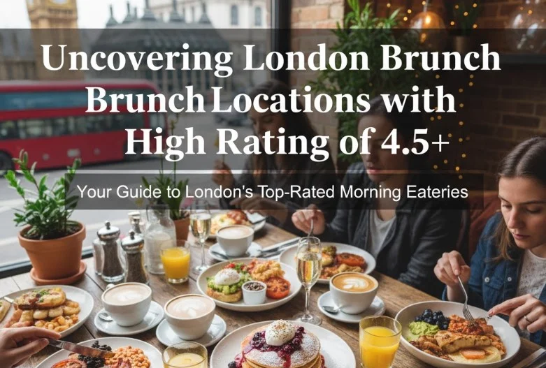 Uncovering London Brunch Locations with High Rating of 4.5+